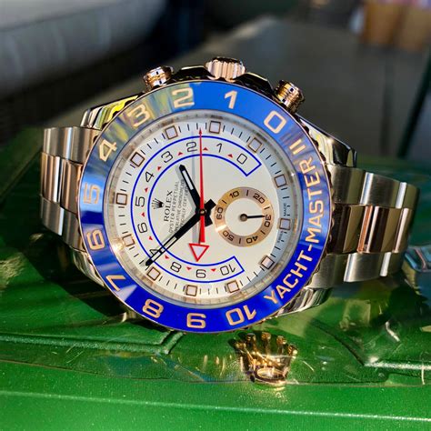 rolex yacht master 2 gold diamond|rolex 44mm yacht master ii.